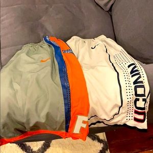 Florida Gators and UCONN Men’s Basketball shorts